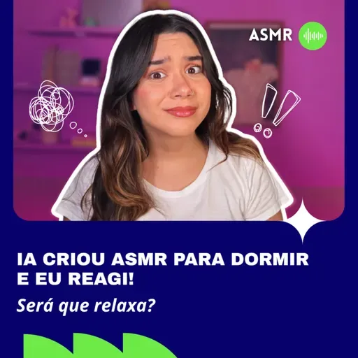 ASMRTISTA REAGINDO A ASMR FEITO POR IA 🤯🤖