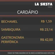 La Siesta S03E05 – Bechamel, Sambiquira e Gastronomia Periférica