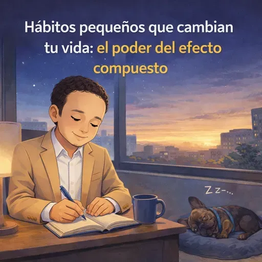 Hábitos pequeños, cambios grandes (el poder del efecto compuesto)