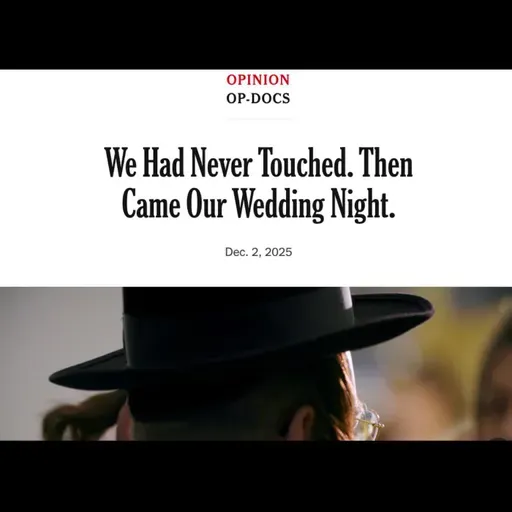 Bonus, livestream: We Had Never Touched. Then Came Our Wedding Night. | Rachel Elitzur Opdoc discussion