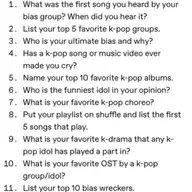 My second interview about being a kpop fan and ask questions with my friend Briza for my podcast