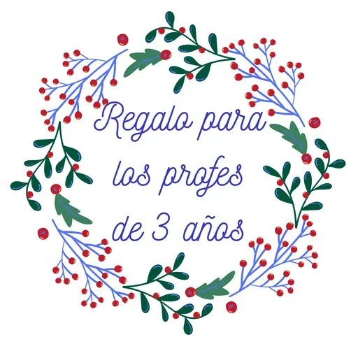 REGALO PARA LOS PROFES DE 3 AÑOS