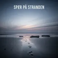Spår på Stranden