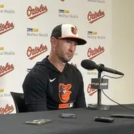 Craig Albernaz reacts to Orioles’ 5-3 win to open Houston series