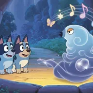 🌈Bluey y la Montaña del Eco Mágico 🎶 Audiocuentos 🦘