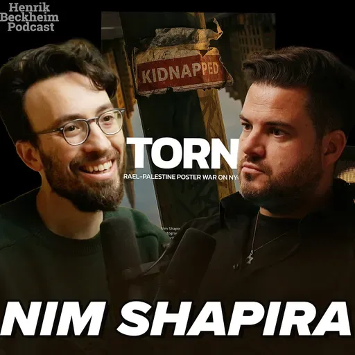 Nim Shapira – Regissøren av filmen "Torn" om plakatkrigen i New York etter 7.10.