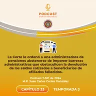 Devolución de saldos en fondos de pensiones a beneficiarios de afiliados fallecidos