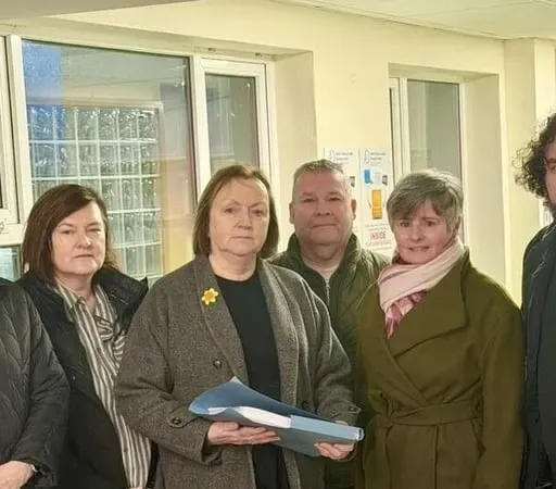 Mary Uí Chomhaill ó Choiste Eitiltí agus Seirbhísí Aisle Dhún na nGall.