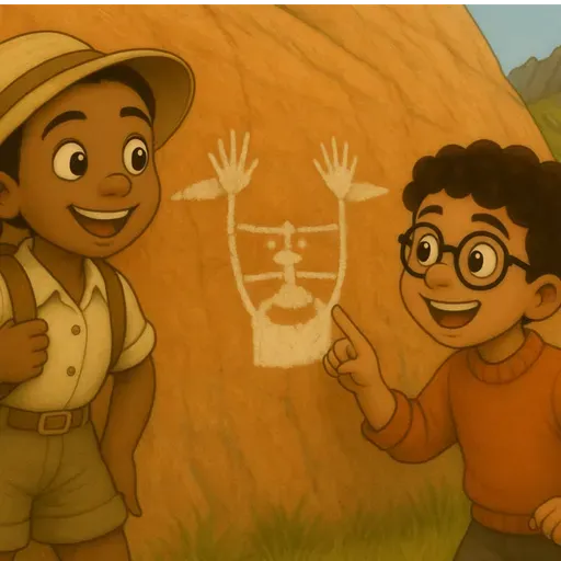 Les aventures de Zoé et Eliott, épisode 12 : Au cœur du mystère de la Vallée des Merveilles 🏜️