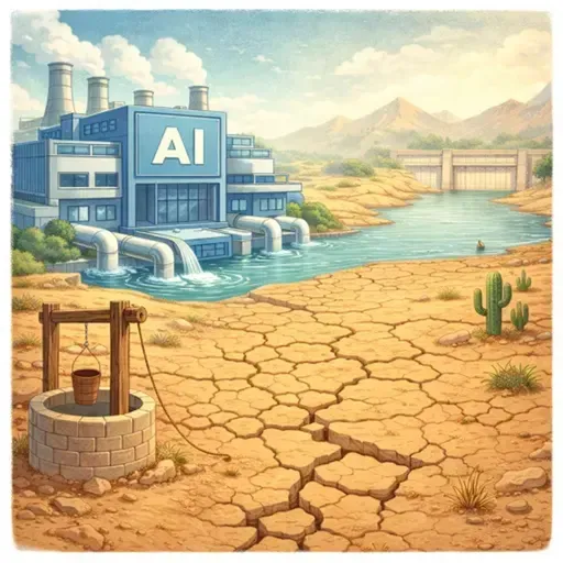 [HSK 5] AI用水有多惊人？ - How Shocking Is AI’s Water Use?
