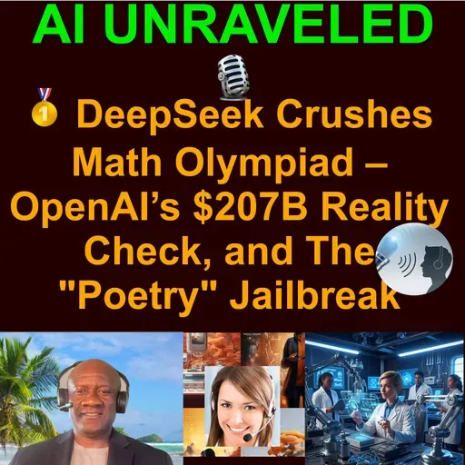 AI Daily News and Business Rundown: 🥇 DeepSeek Crushes Math Olympiad – OpenAI’s $207B Reality Check, and The "Poetry" Jailbreak.