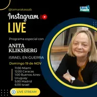 Guerra en Israel Programa especial con Anita Kliksberg