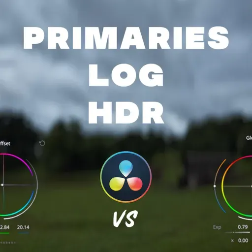 Qual a diferença entre Primaries, Log Wheels e HDR Wheels?