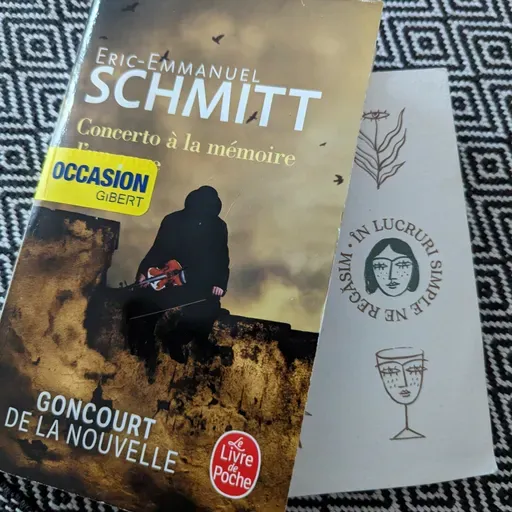 Concerto a la memoire d'un ange par Eric-Emmanuel Schmitt 