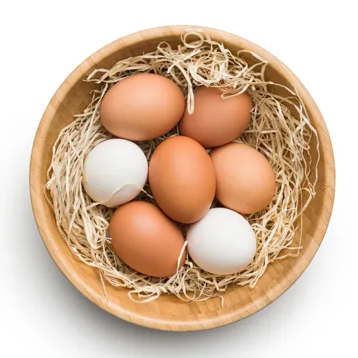 Warum sind Eier mal braun und mal weiß?