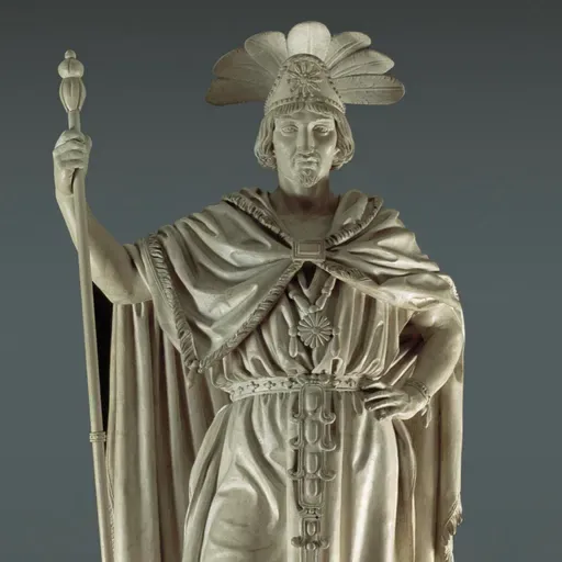 Moctezuma II, 1850. Manuel Vilar | #ColecciónMUNAL