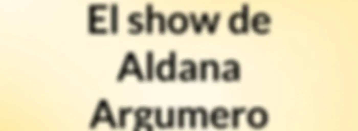 El show de Aldana Argumero