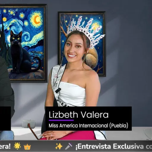 Entrevista con Lizbeth Valera Representante de Puebla en el Certamen Miss America Internacional