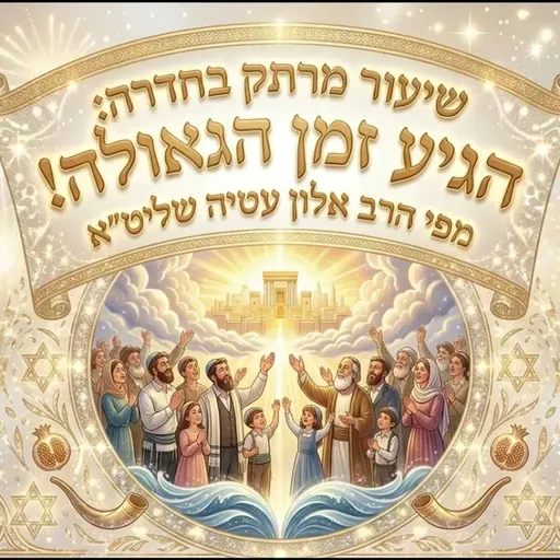 המשיח עוד רגע כאן!🔴 אל תגיע לא מוכן! | הרב אלון עטיה שליט"א