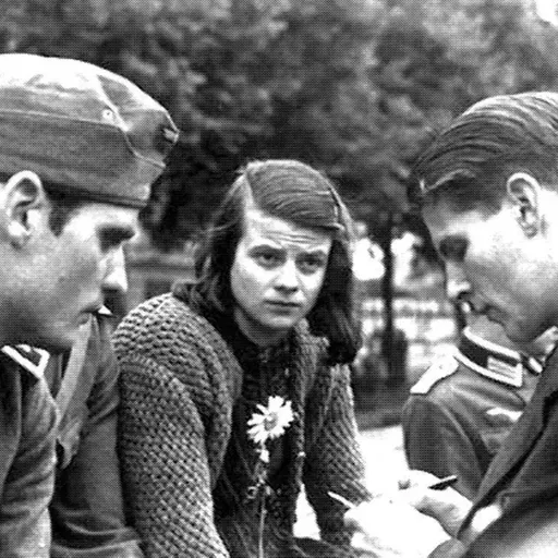 Capturan a los líderes de La Rosa Blanca (1943)