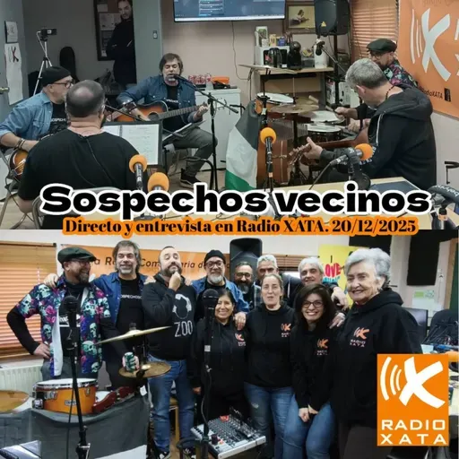 Sospechosos Vecinos, música #hechaenPinto en directo en Radio XATA