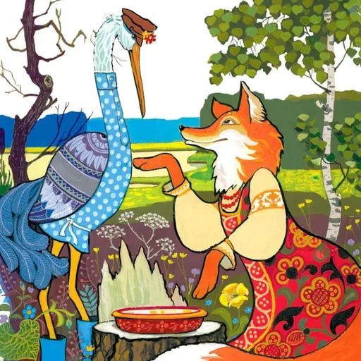 Лиса и Журавль