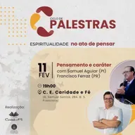 Ciclo de Palestra - Pensamento e caráter (com Samuel Aguiar e Francisco Ferraz)
