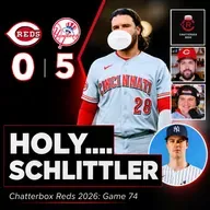 Game 74 - Yankees 5, Reds 0 (Reds Strike Out 17 Times)