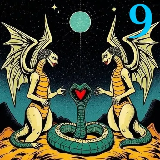 Buenos presagios, 9 (voz humana)