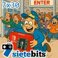 SieteBITS7x30 - Ha llegado la Nintendo Switch 2 y ya la tenemos, y os lo contamos