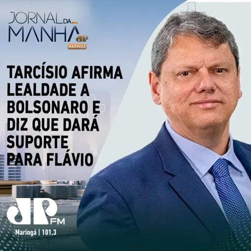 Tarcísio afirma lealdade a Bolsonaro e dará suporte para Flávio
