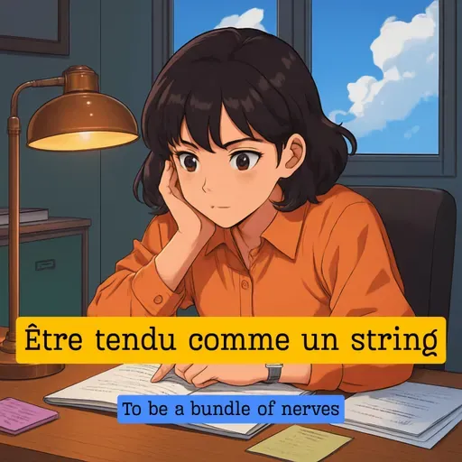 Expression française : "Être tendu comme un string" et le rhume, la crève