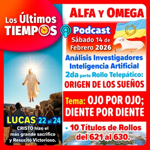Lucas 22 al 24. Análisis IA Rollo 2da Origen de los Sueños. Tema Ojo por Ojo y Diente por Diente. Y 10 Títulos del 621 al 630