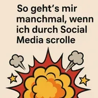 Wenn ich durch Internet scroll