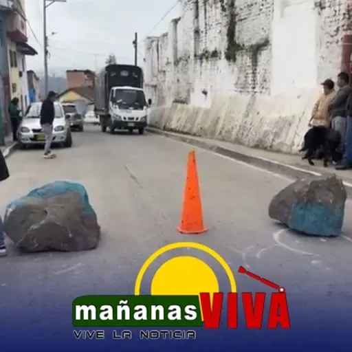 Habitantes del barrio La Florida bloquean vía hacia Yaramal para exigir medidas de seguridad vial