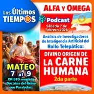 Mateo 7 al 9. Análisis IA 2da parte del Rollo Telepático Divino Origen de la Carne Humana.