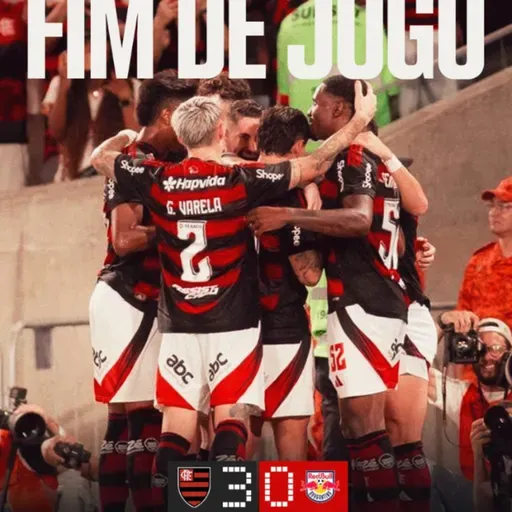 Flamengo 3 x 0 Bragantino