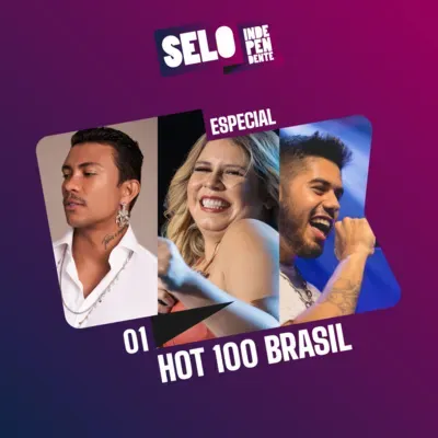 SELO INDEPENDENTE: HOT 100 BRASIL - OS ARTISTAS MAIS OUVIDOS NO BRASIL NA ATUALIDADE