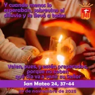 2025-11-30 San Mateo 24, 37-44: Domingo I Adviento