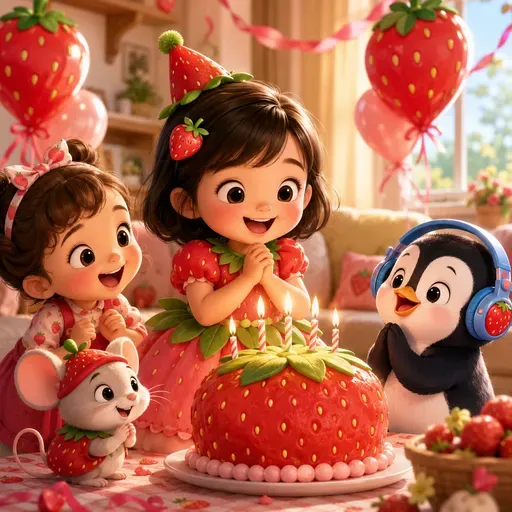 Bedtime Stories: Miumiu’s Strawberry Party🍓
