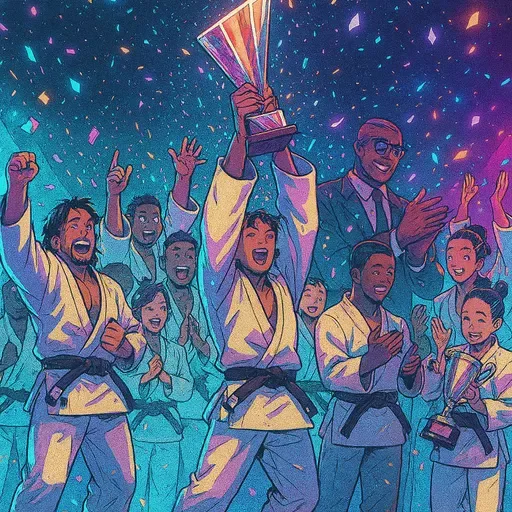 Mixed Team Mayhem at the African Senior Judo Championships