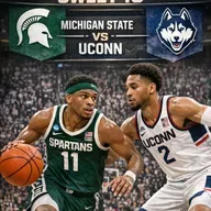 Sweet 16 Michigan State vs UCONN: Preview and Predictionnl