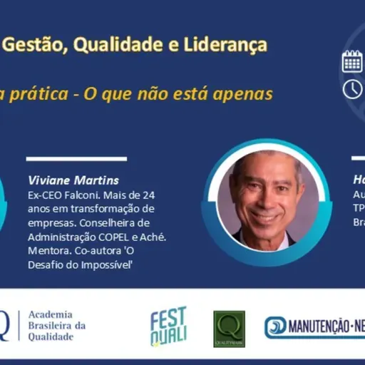 Live “Liderança na prática - O que não está apenas nos livros", com Viviane Martins