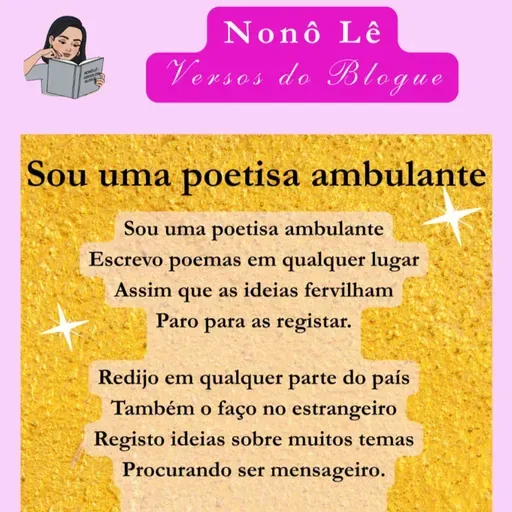 🎙️ Nonô Lê – Versos do Blogue | Episódio 5 📖 Poema do livro Poesias Mundanas – Volume I