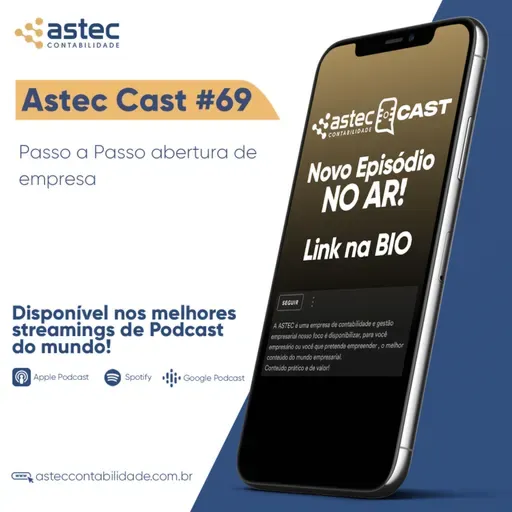ASTECCAST 69 - Quais os passos para abertura de uma empresa?
