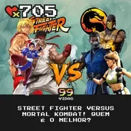 99Vidas 705 - Street Fighter VERSUS Mortal Kombat