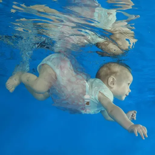Warum können Babys tauchen, ohne sich zu verschlucken?