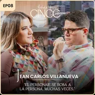 “El personaje se roba a la persona, muchas veces.” | Con Jean Carlos Villanueva (El panda) | Cinco Palabras Podcast EP08