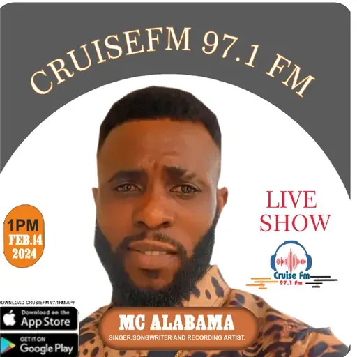mc Alabama live on cruise97.1fm