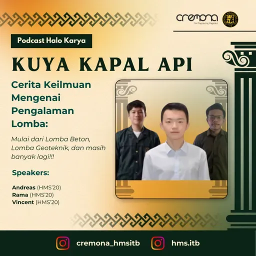 PODCAST HALO KARYA EPS 1 : Kuya Kapal Api